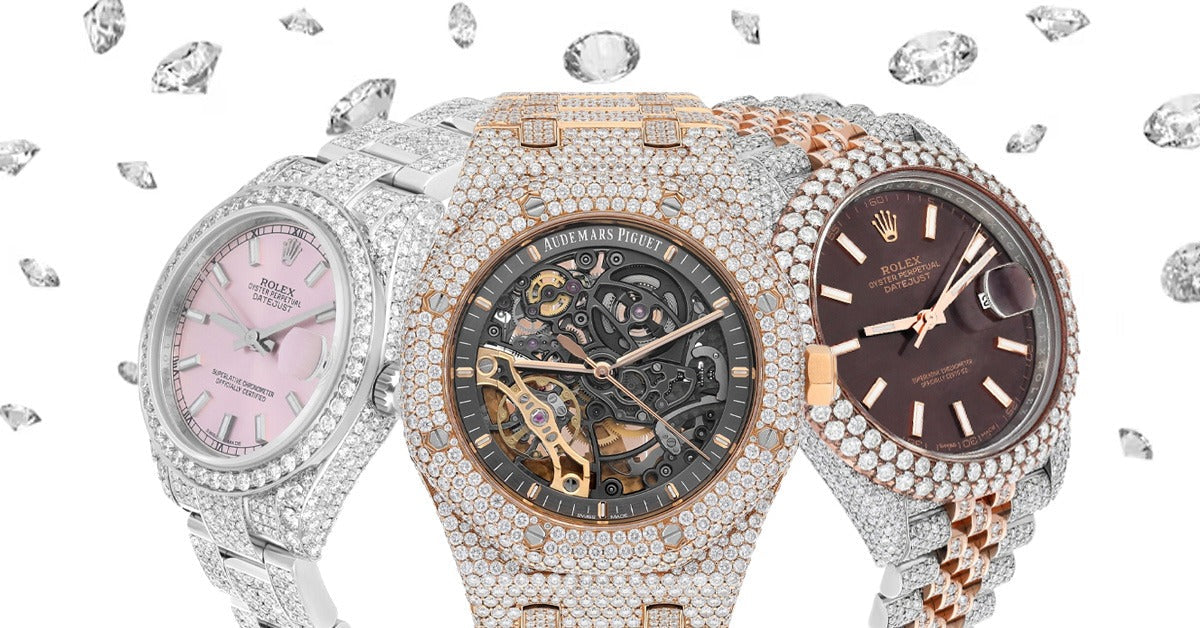 These Iced Out Watches Look Like a Million Bucks