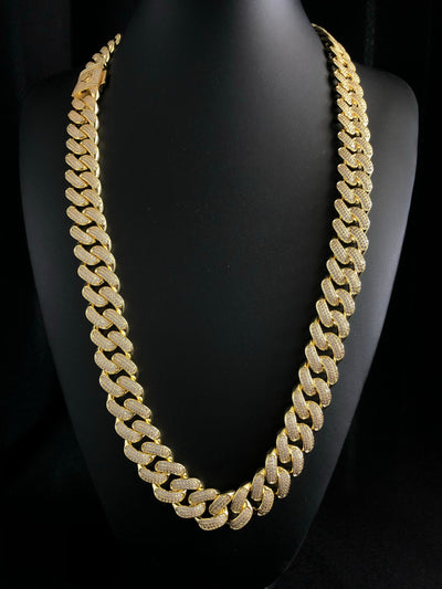 18mm Iced Cuban chain